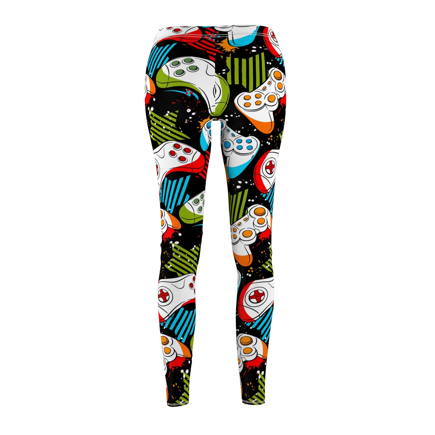 Gaming Women's Cut & Sew Casual Leggings (AOP)