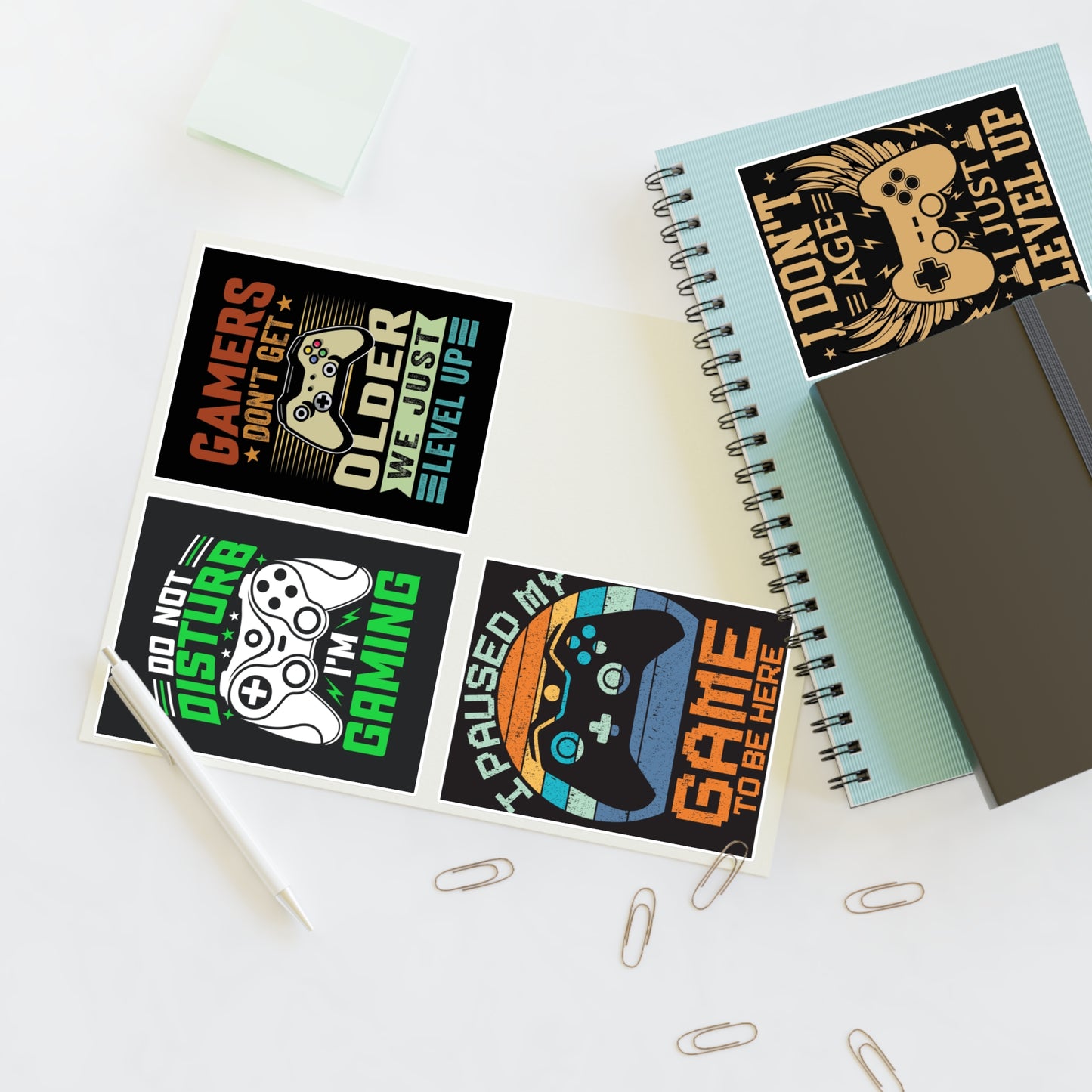 Gamer Sticker Sheets