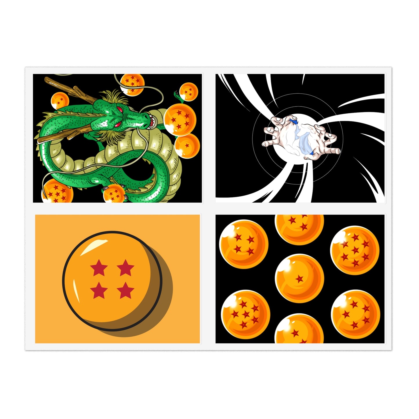 Dragon Ball Sticker Sheets