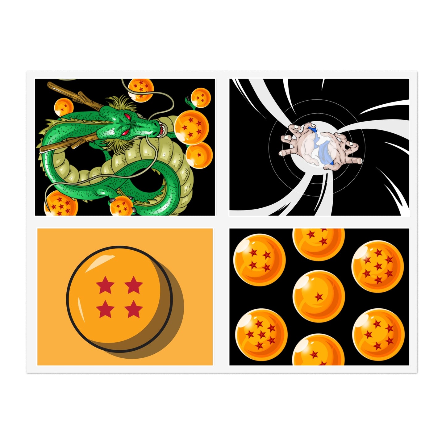Dragon Ball Sticker Sheets