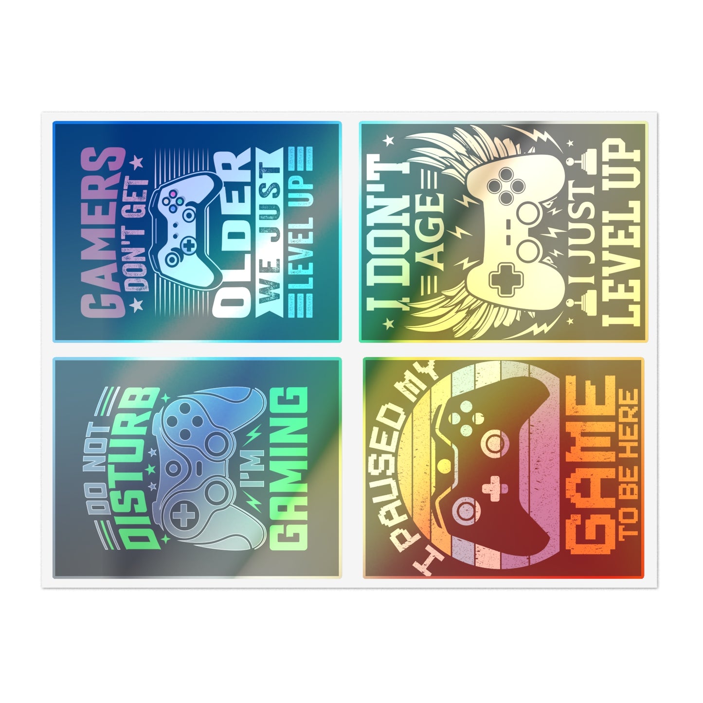Gamer Sticker Sheets