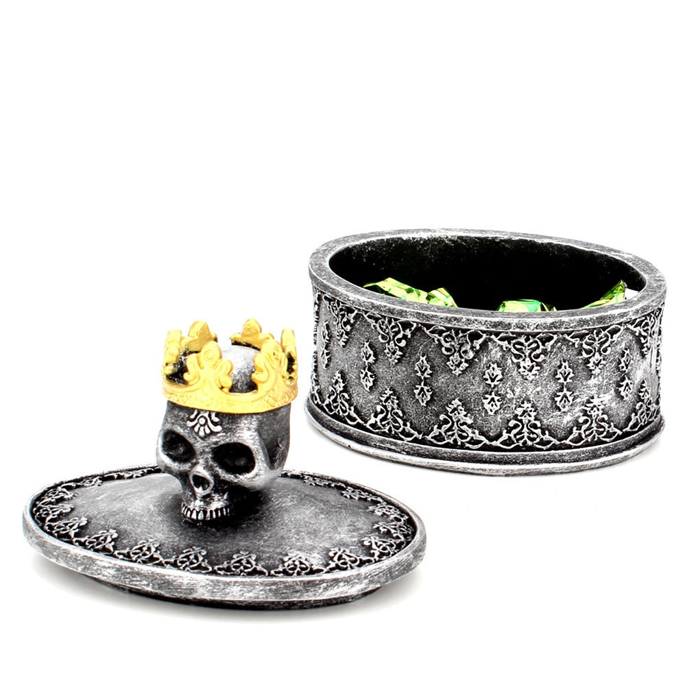 Crown Skull Storage Box