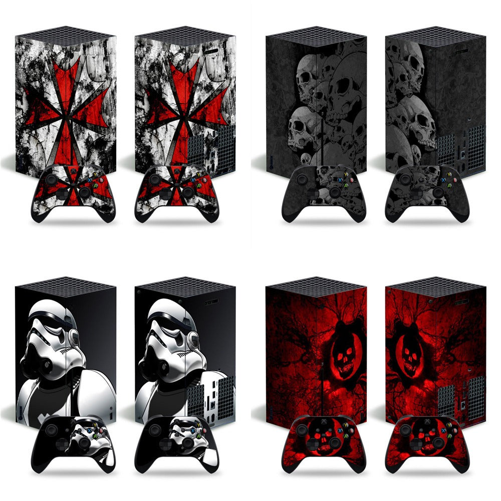 Xbox series x stickers pain machine stickers full package pain stickers color stickers xsx personalized color stickers