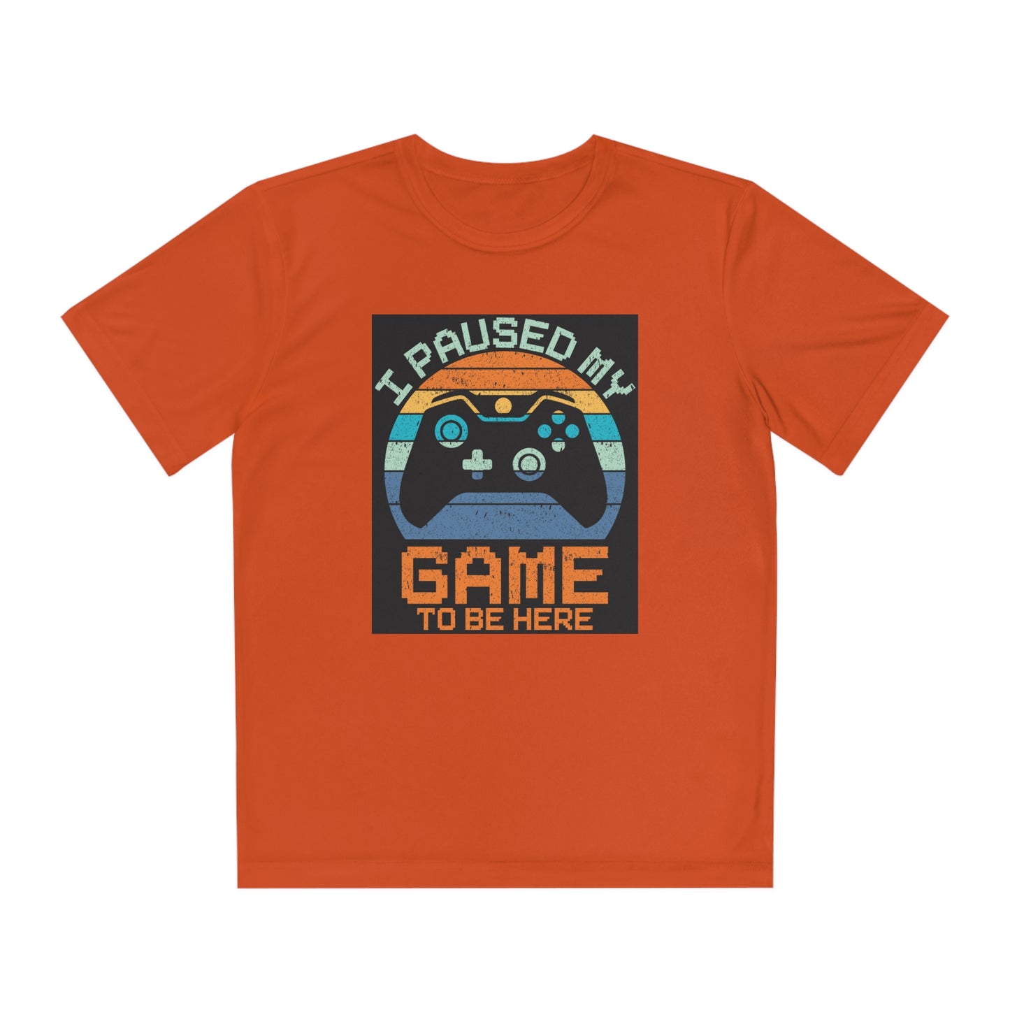 I paused my game to be here Youth Competitor Tee