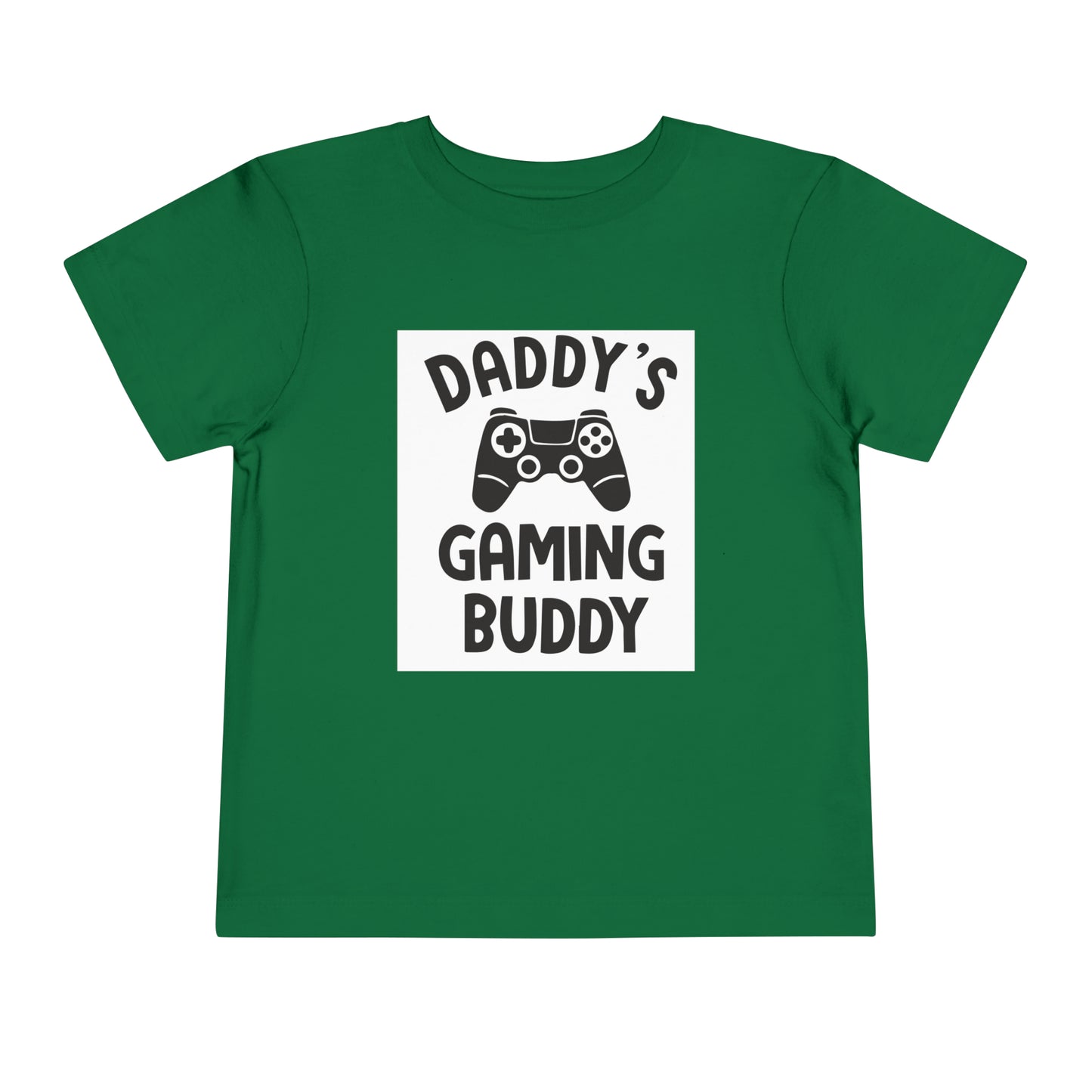 Daddy’s Gaming Buddy Toddler Short Sleeve Tee