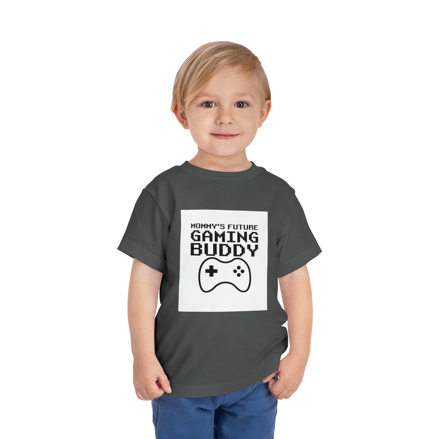 Mommy’s Future Gaming Buddy Toddler Short Sleeve Tee