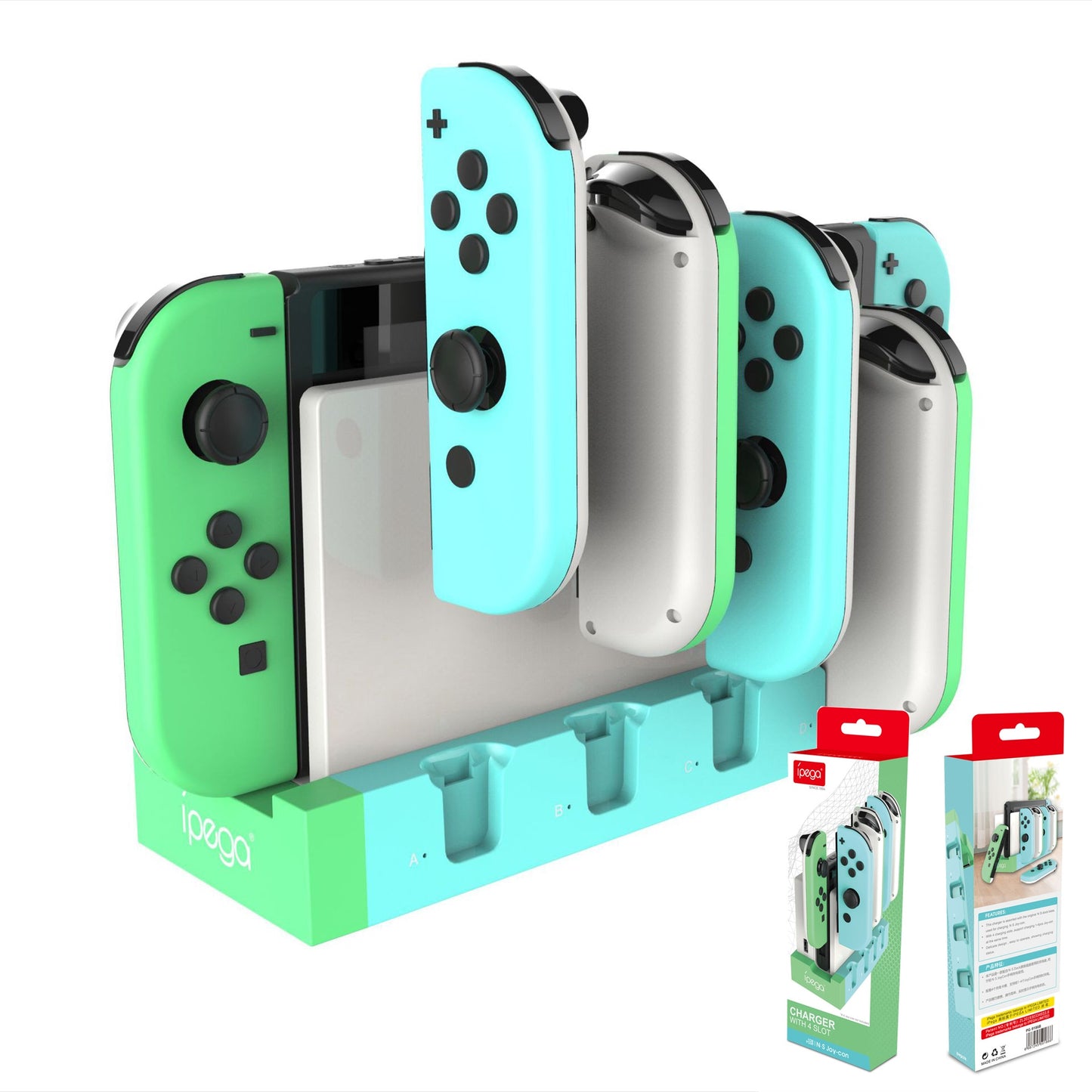 Switch Joy Con Controller Charger Dock Stand Station Holder for Nintendo Switch NS Joy-Con Game Support Dock for Charging