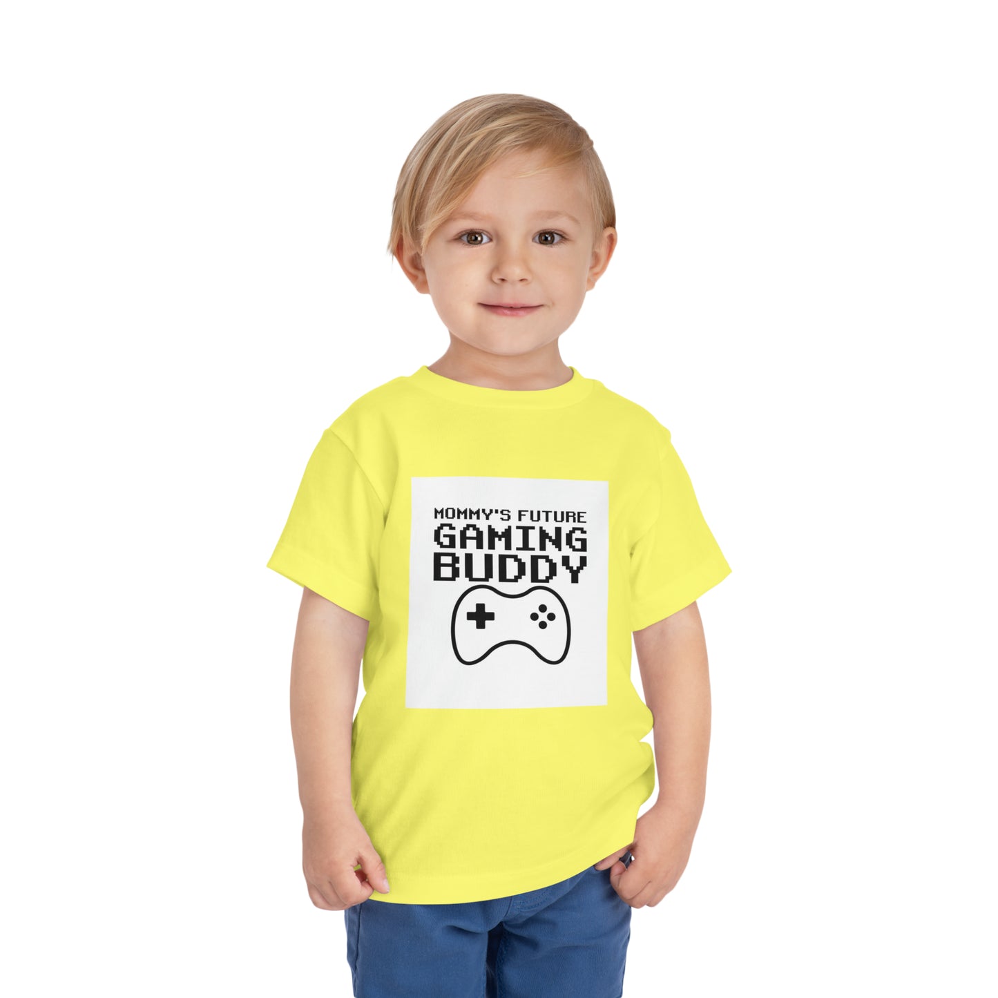 Mommy’s Future Gaming Buddy Toddler Short Sleeve Tee