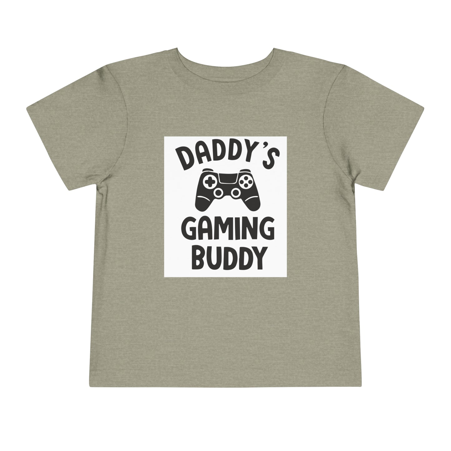 Daddy’s Gaming Buddy Toddler Short Sleeve Tee