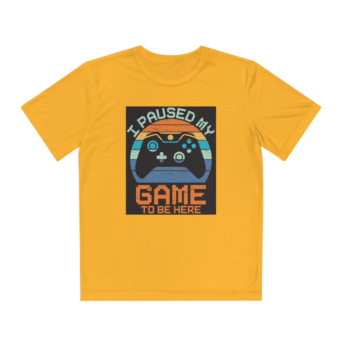 I paused my game to be here Youth Competitor Tee