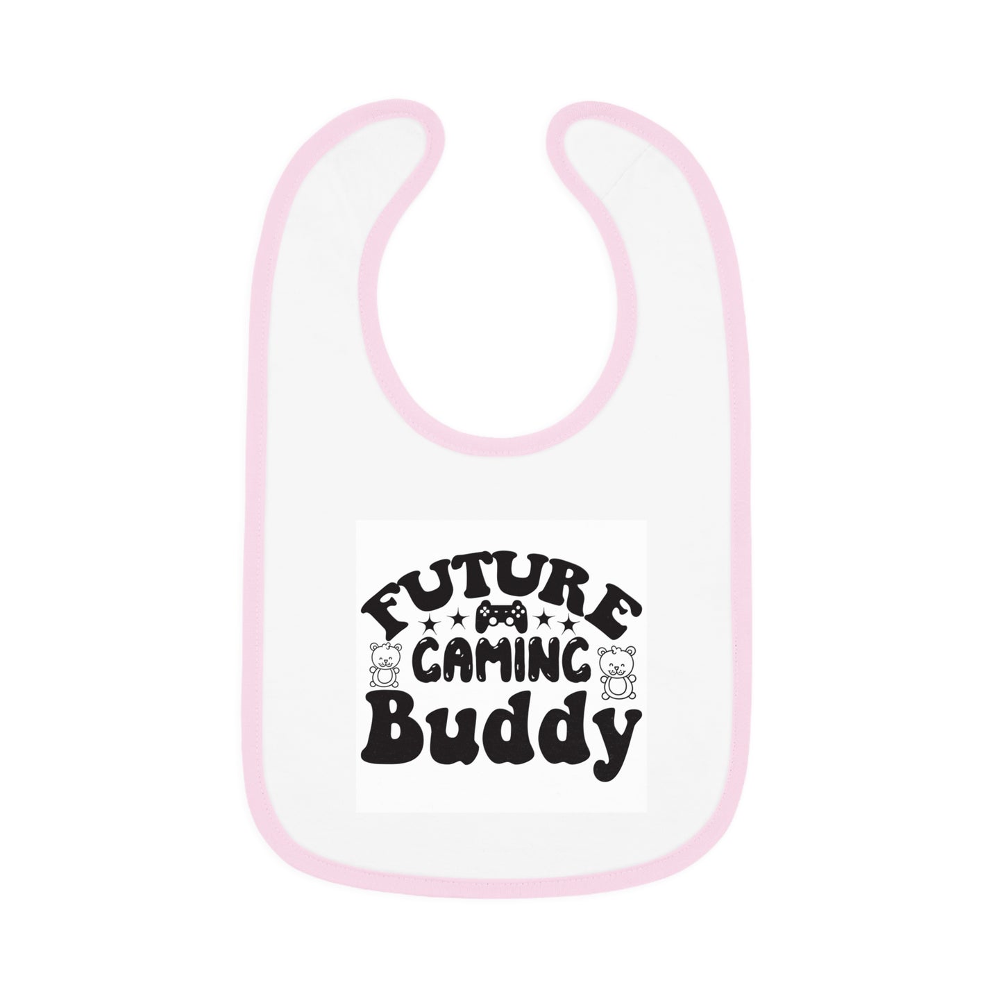 Future Gaming Buddy Baby Contrast Trim Jersey Bib