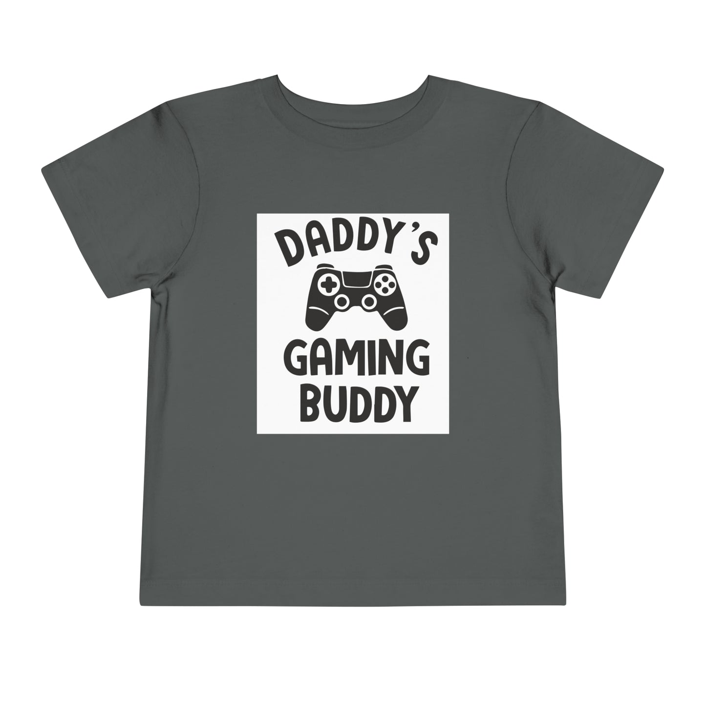 Daddy’s Gaming Buddy Toddler Short Sleeve Tee