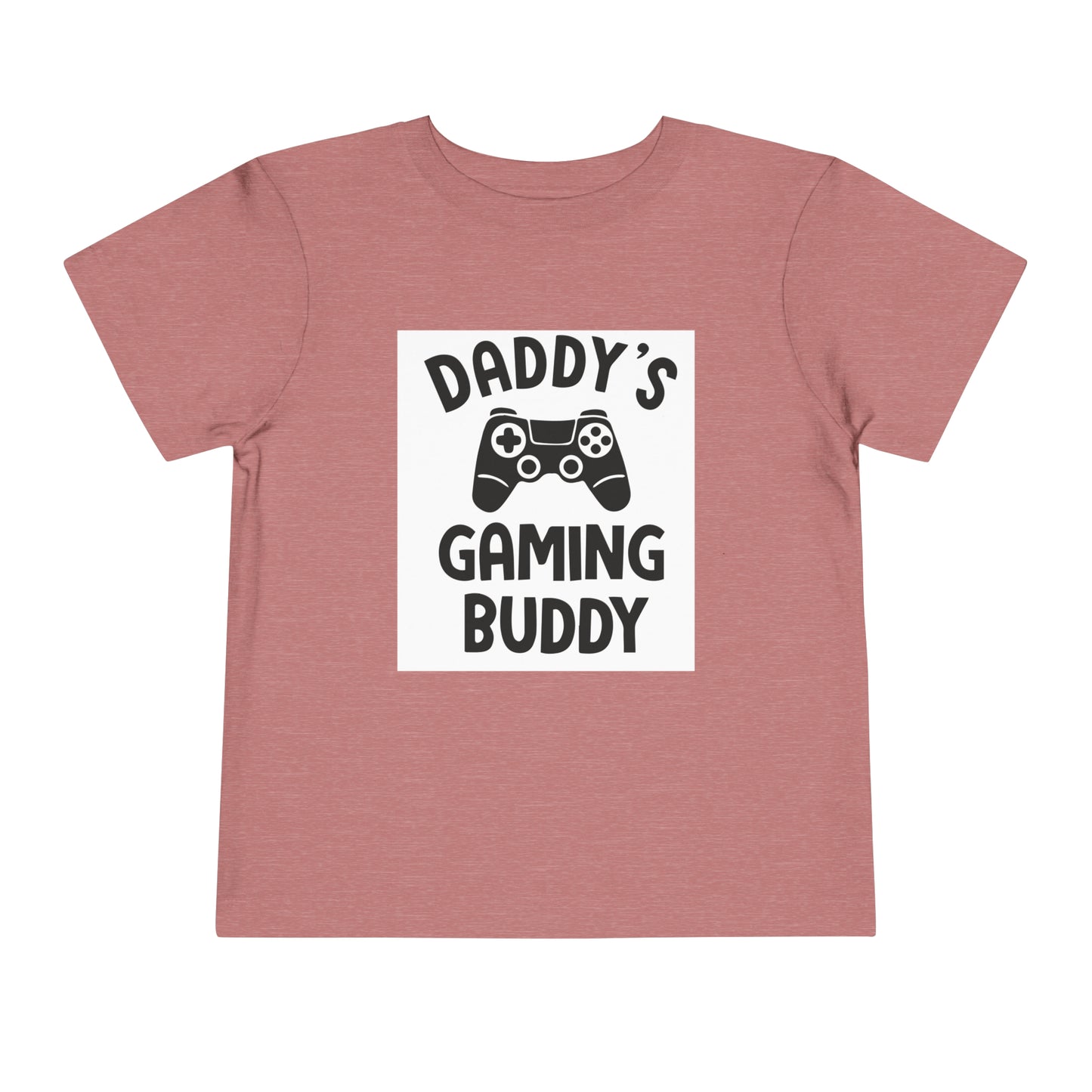 Daddy’s Gaming Buddy Toddler Short Sleeve Tee