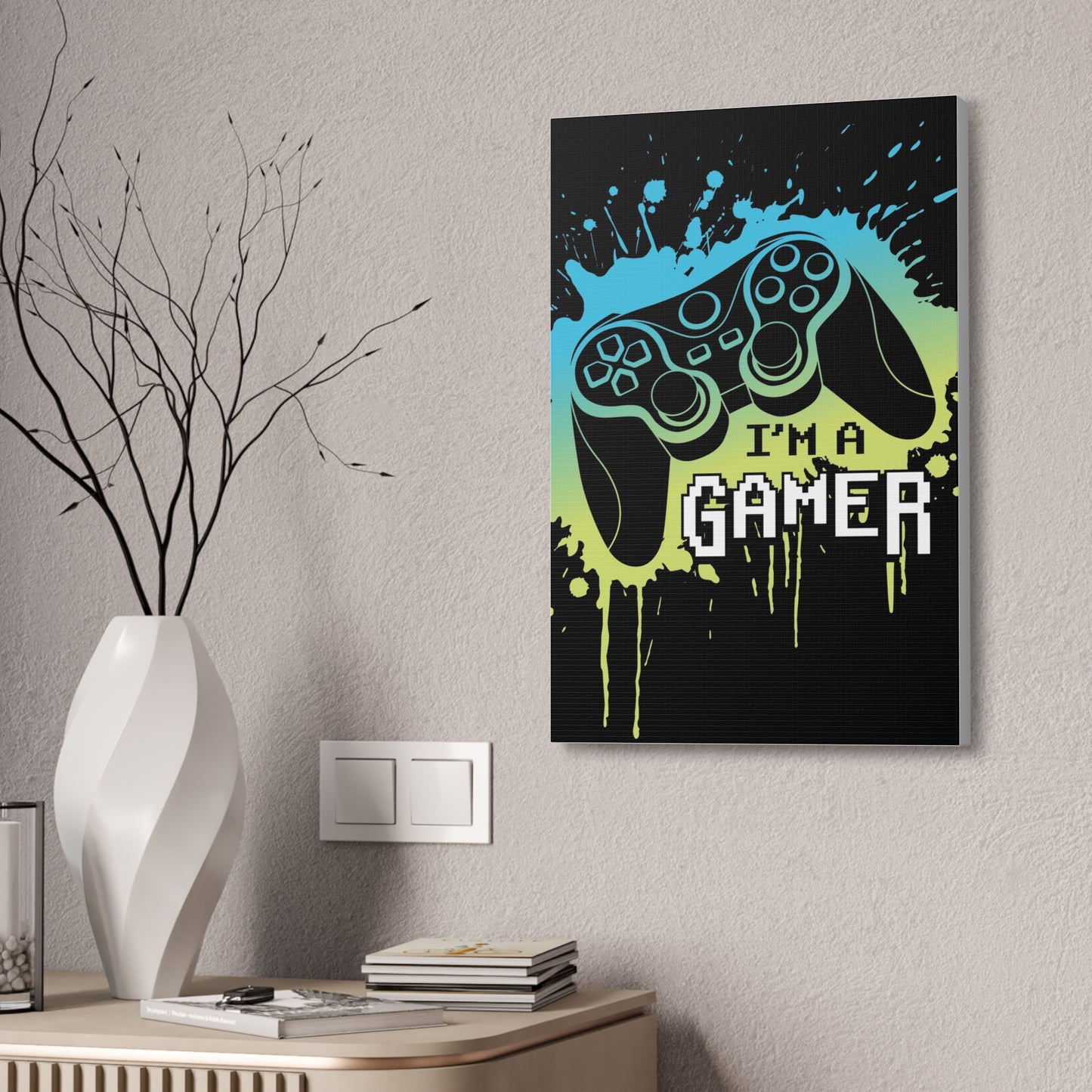 I’m A Gamer Canvas Stretched, 1.5''