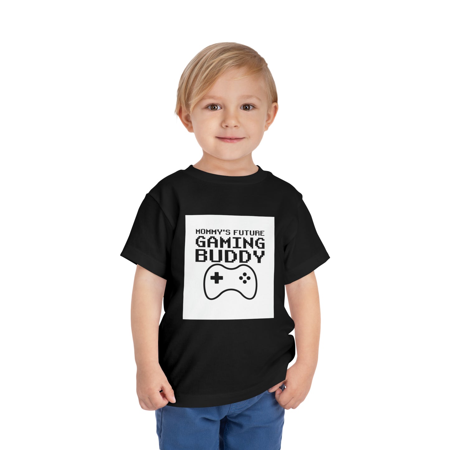 Mommy’s Future Gaming Buddy Toddler Short Sleeve Tee