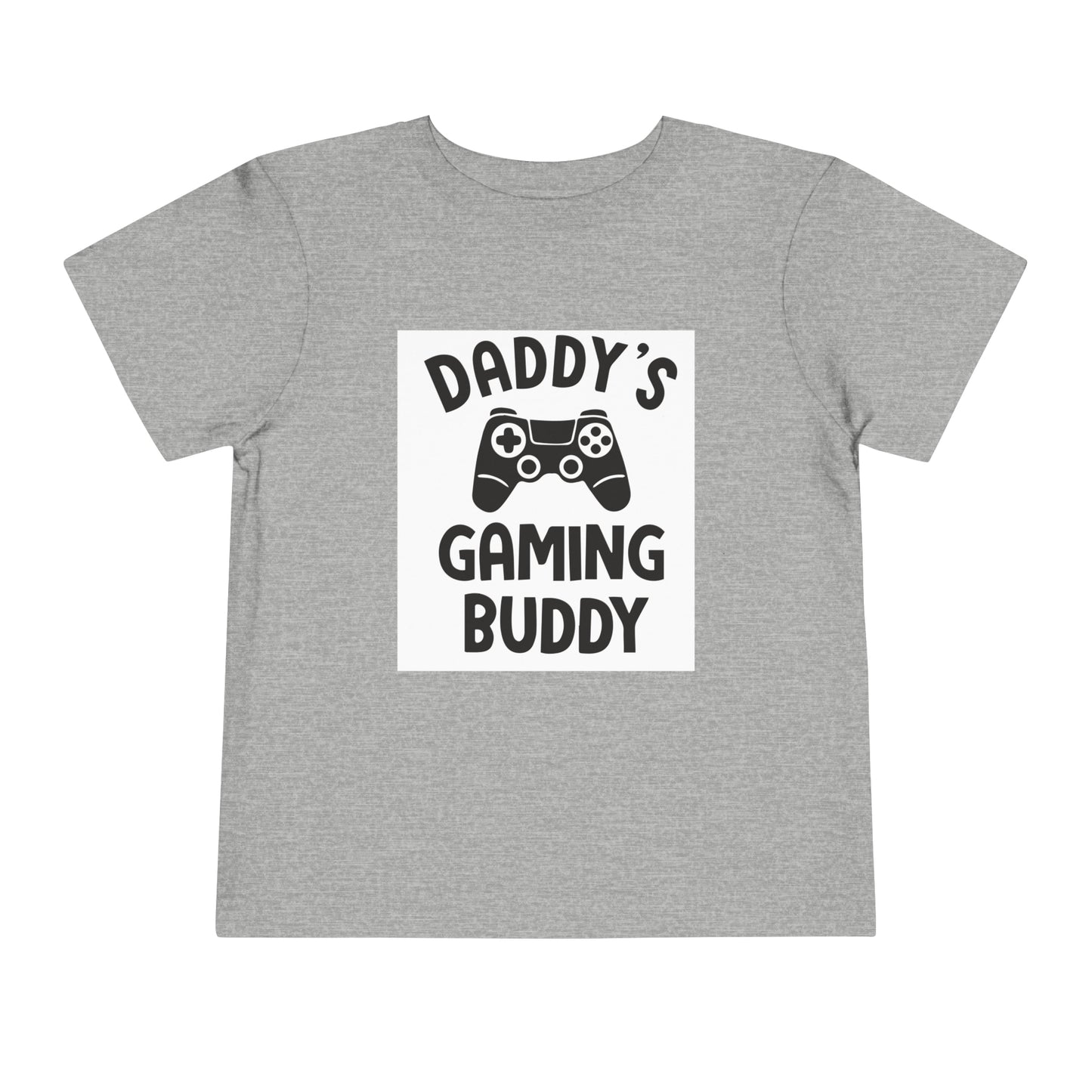 Daddy’s Gaming Buddy Toddler Short Sleeve Tee