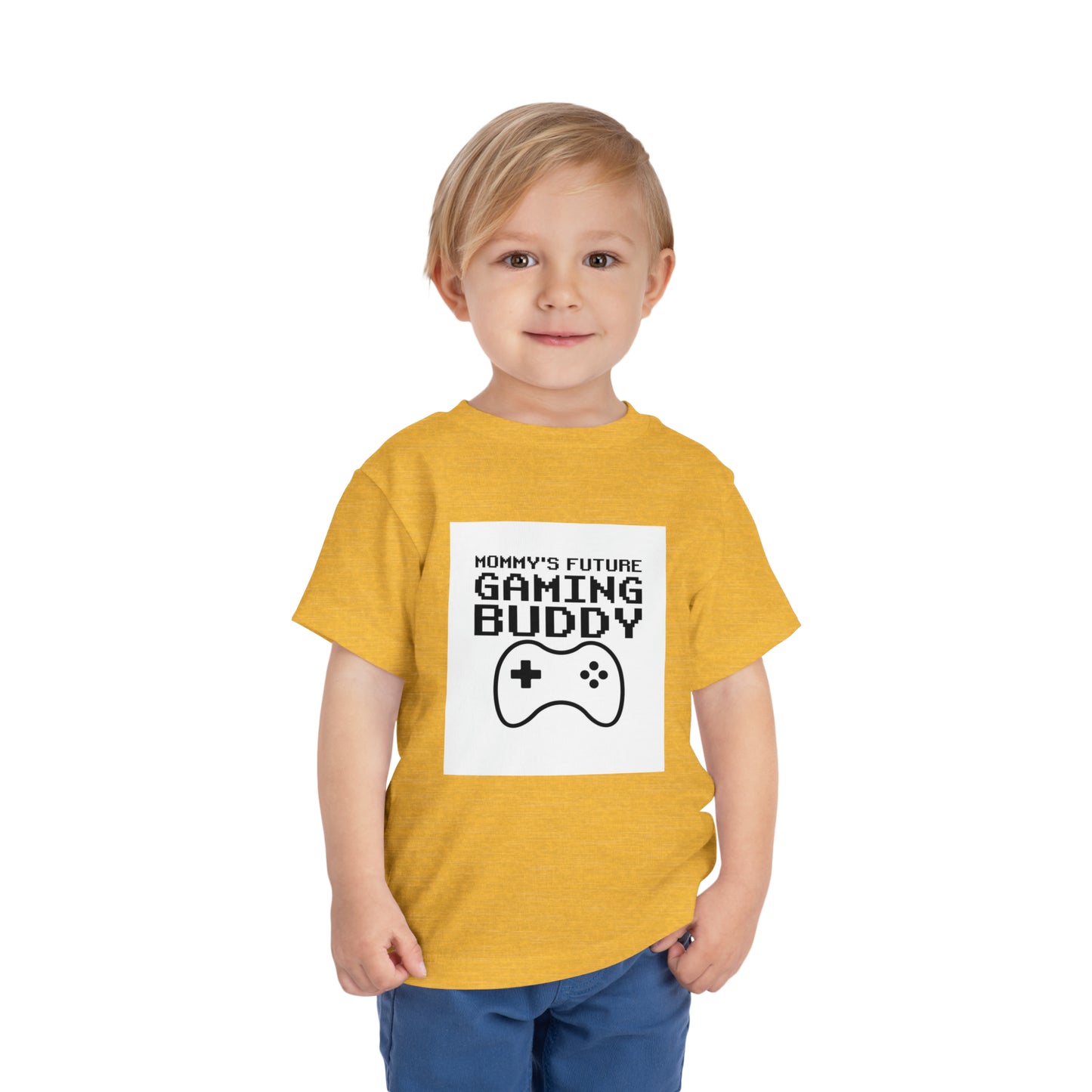 Mommy’s Future Gaming Buddy Toddler Short Sleeve Tee