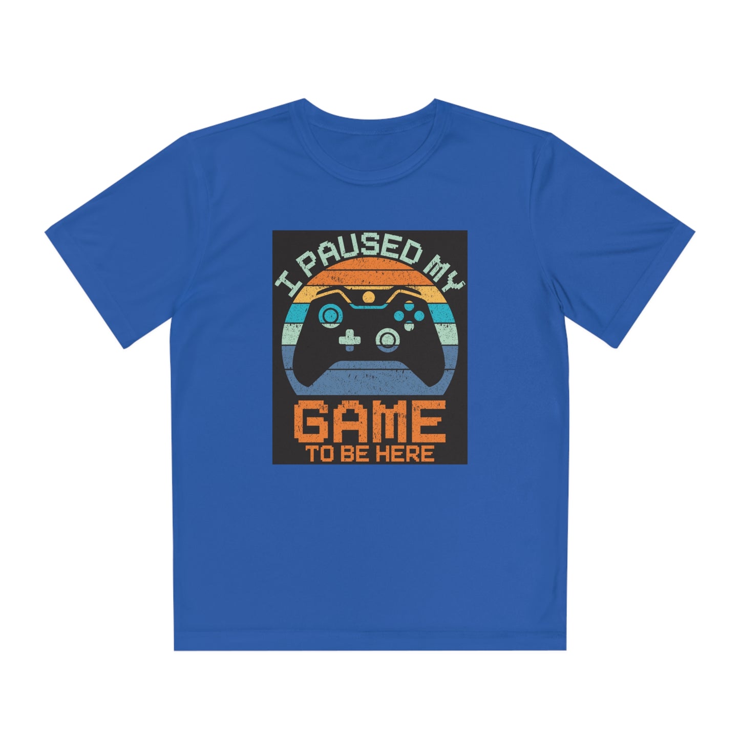 I paused my game to be here Youth Competitor Tee