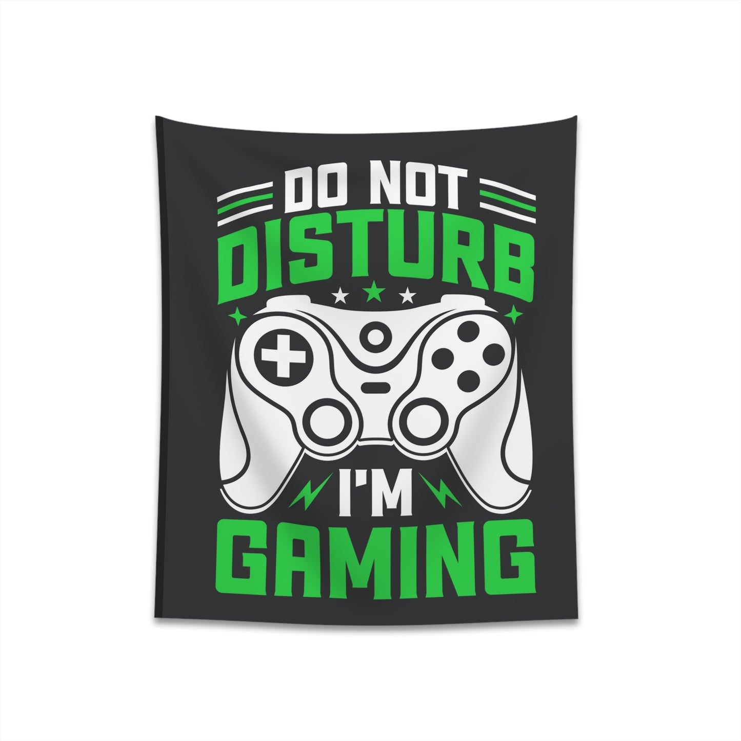 Do not disturb I’m gaming Printed Wall Tapestry