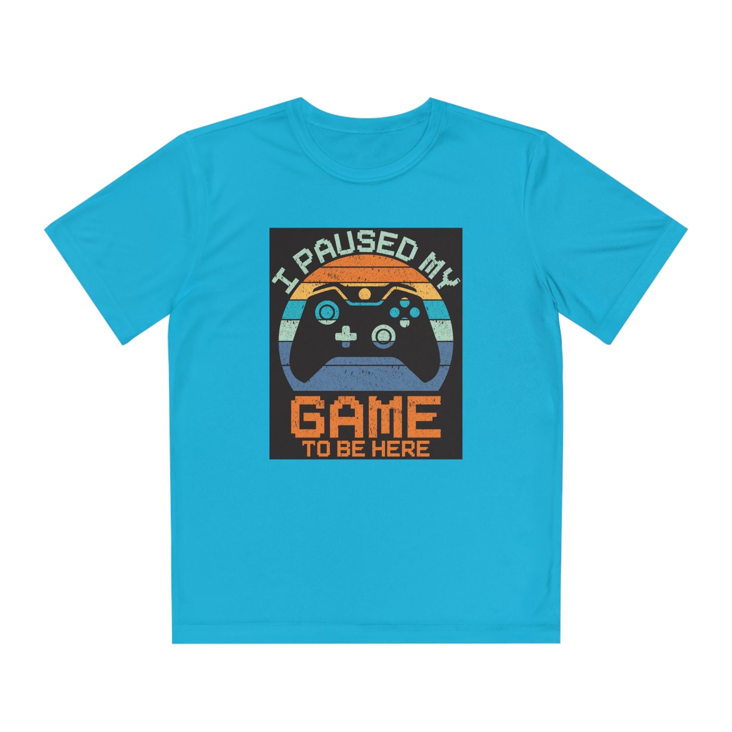 I paused my game to be here Youth Competitor Tee