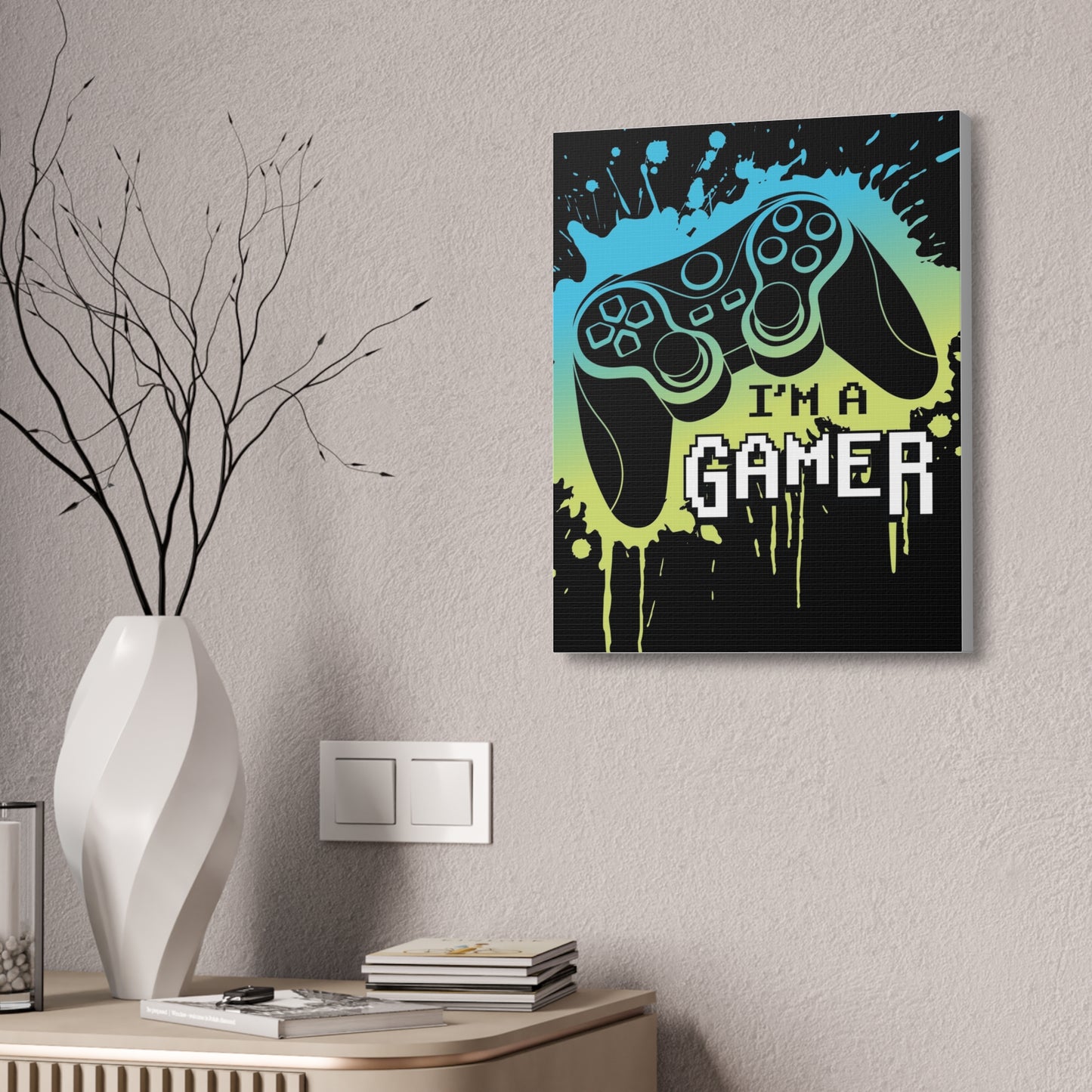 I’m A Gamer Canvas Stretched, 1.5''