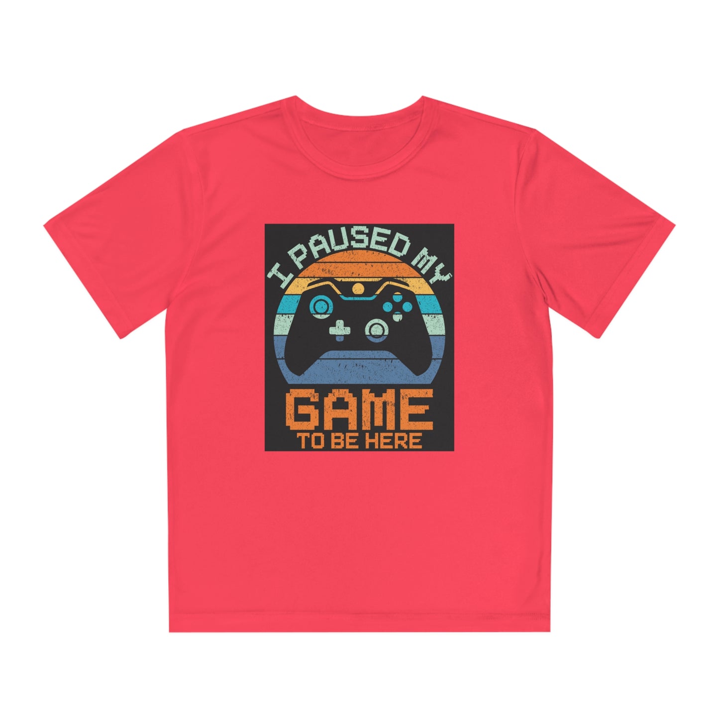 I paused my game to be here Youth Competitor Tee