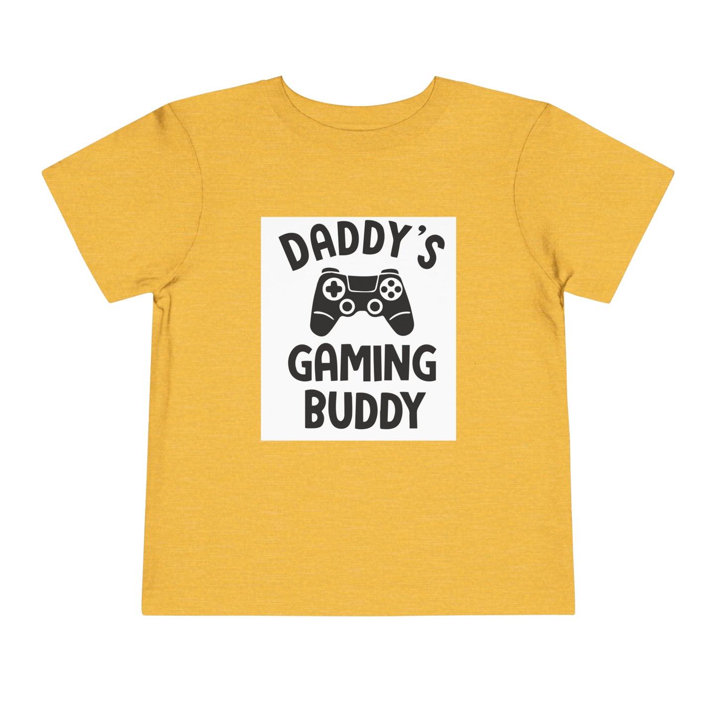 Daddy’s Gaming Buddy Toddler Short Sleeve Tee