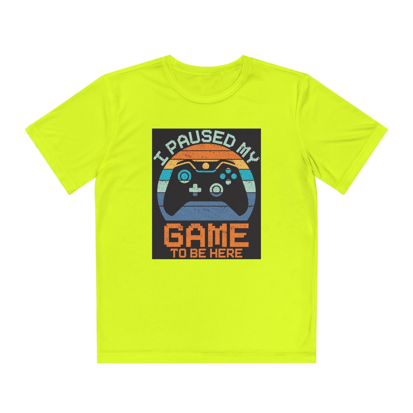 I paused my game to be here Youth Competitor Tee