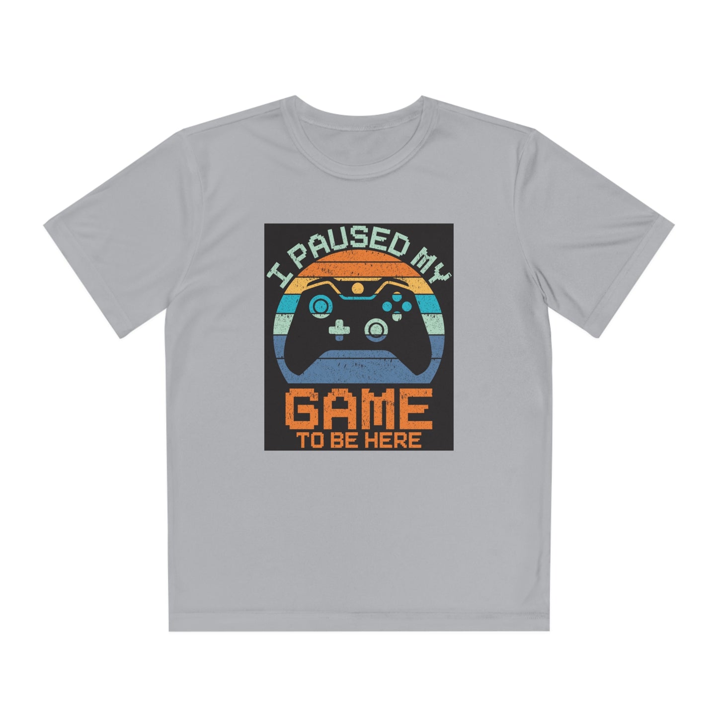 I paused my game to be here Youth Competitor Tee