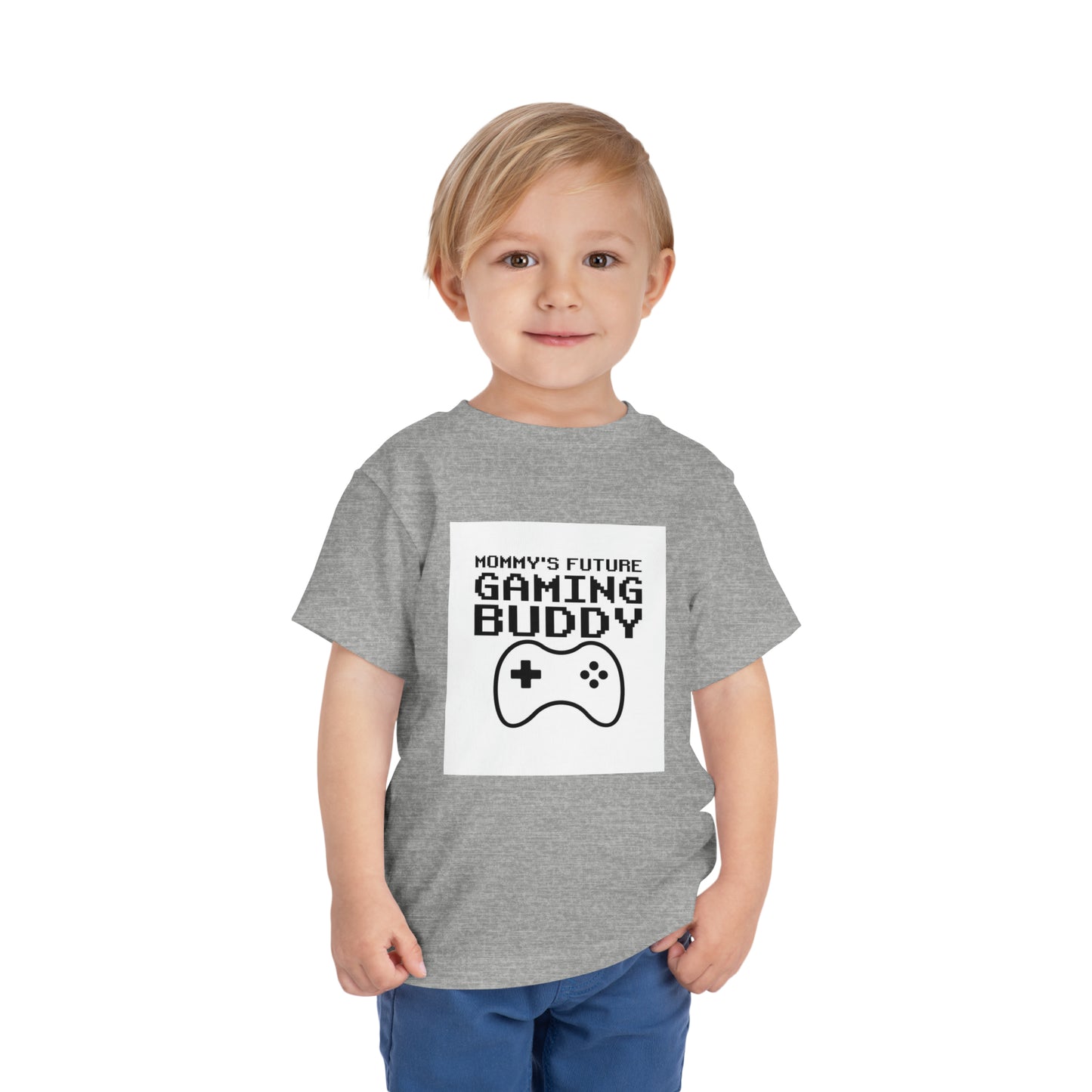 Mommy’s Future Gaming Buddy Toddler Short Sleeve Tee