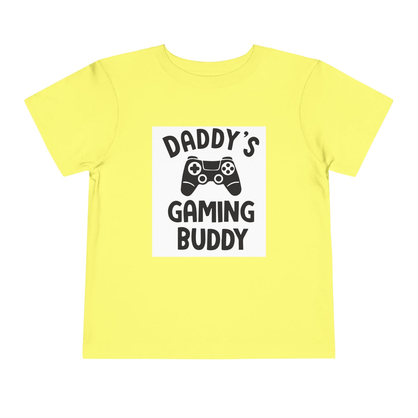 Daddy’s Gaming Buddy Toddler Short Sleeve Tee