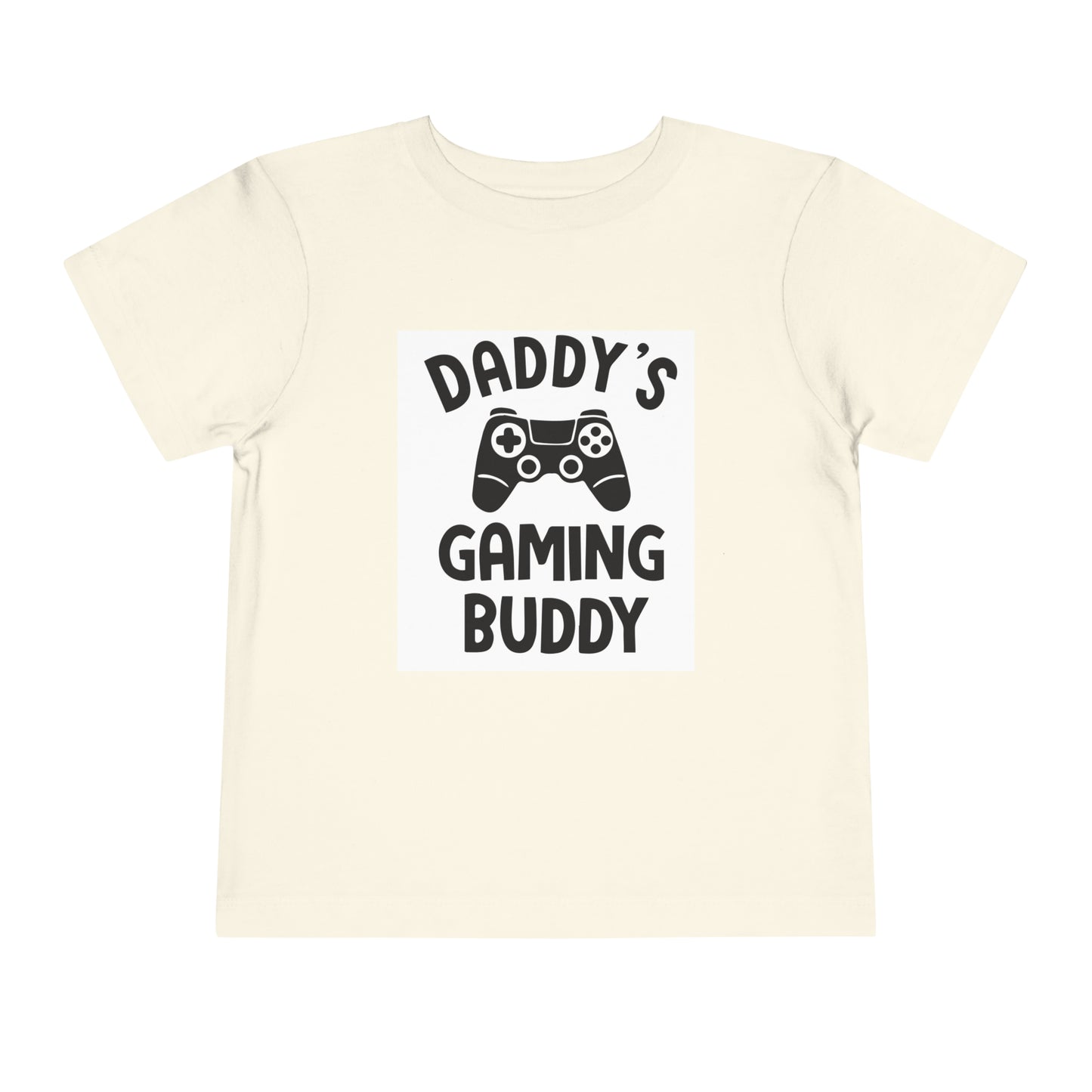 Daddy’s Gaming Buddy Toddler Short Sleeve Tee