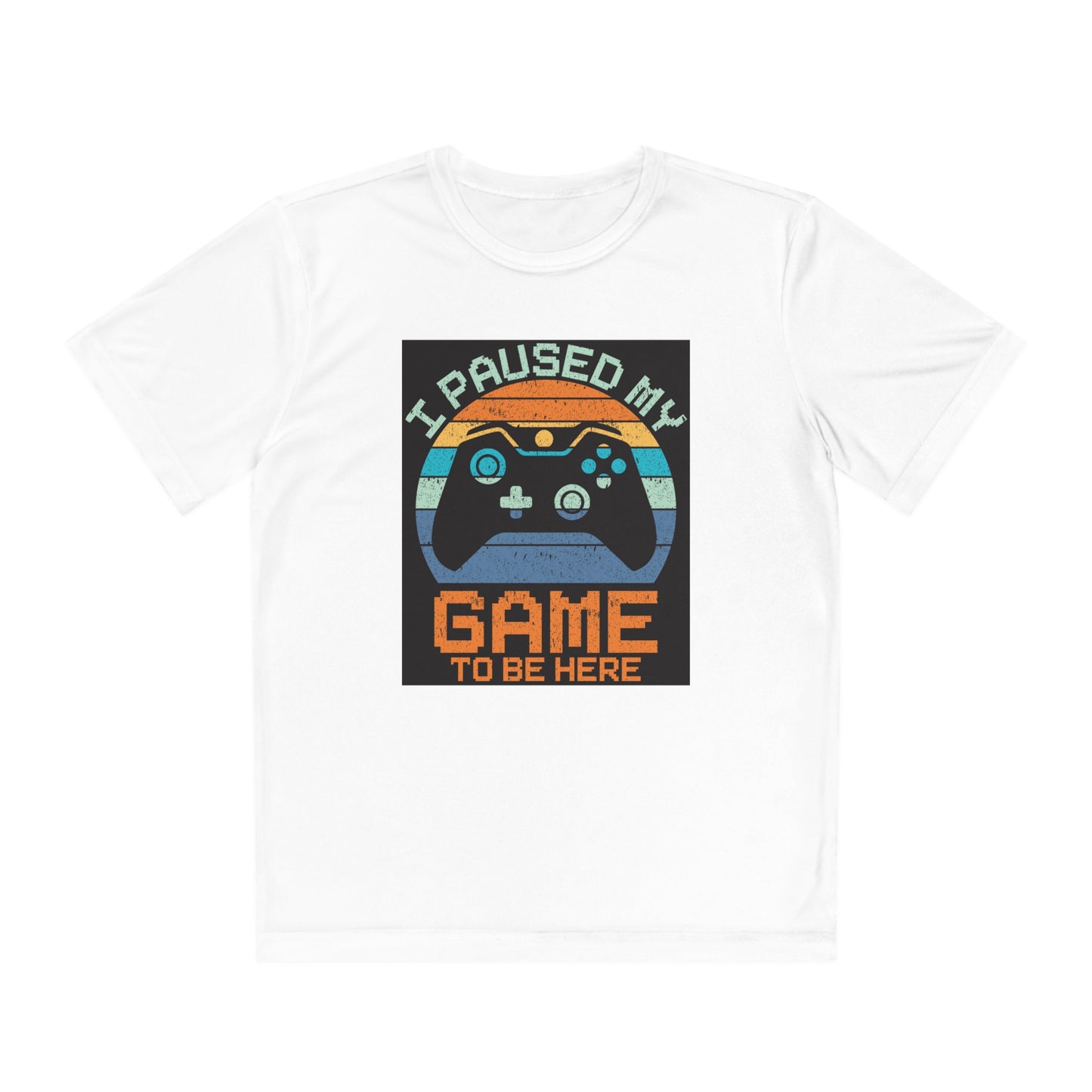 I paused my game to be here Youth Competitor Tee