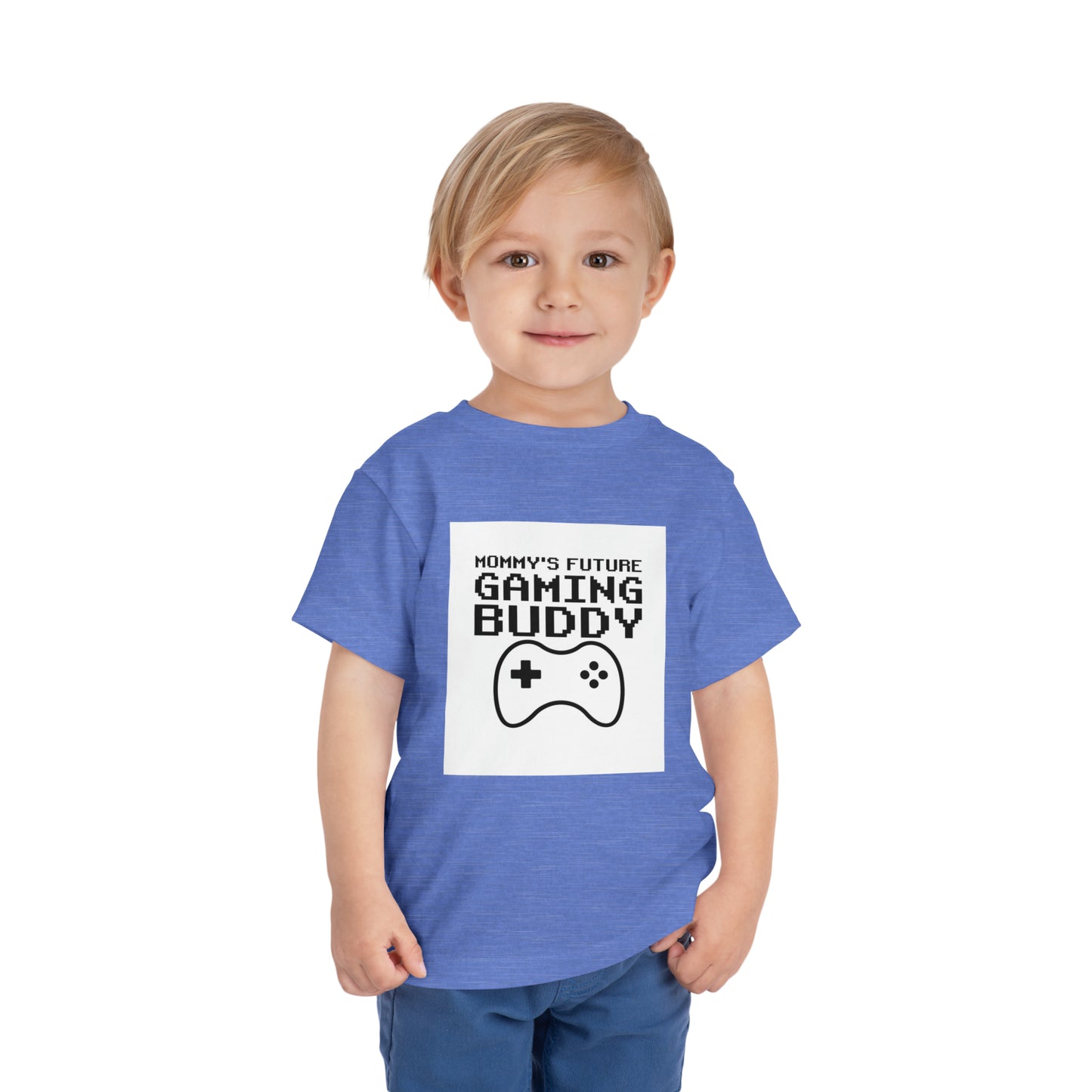 Mommy’s Future Gaming Buddy Toddler Short Sleeve Tee