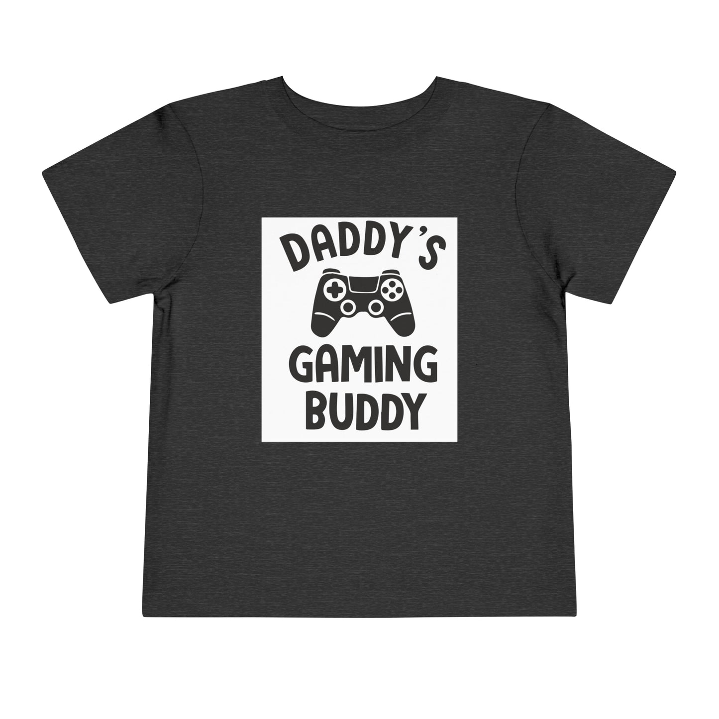 Daddy’s Gaming Buddy Toddler Short Sleeve Tee