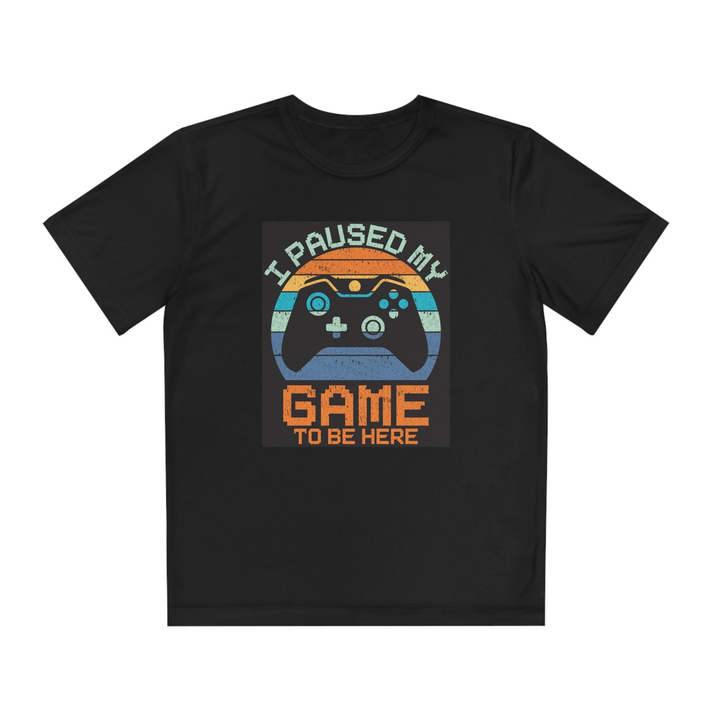 I paused my game to be here Youth Competitor Tee