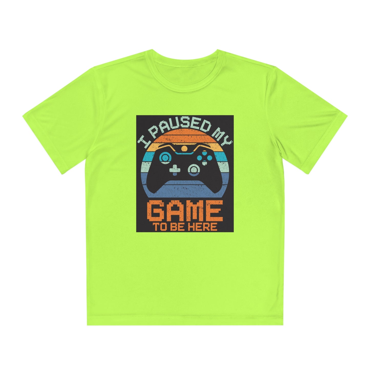 I paused my game to be here Youth Competitor Tee