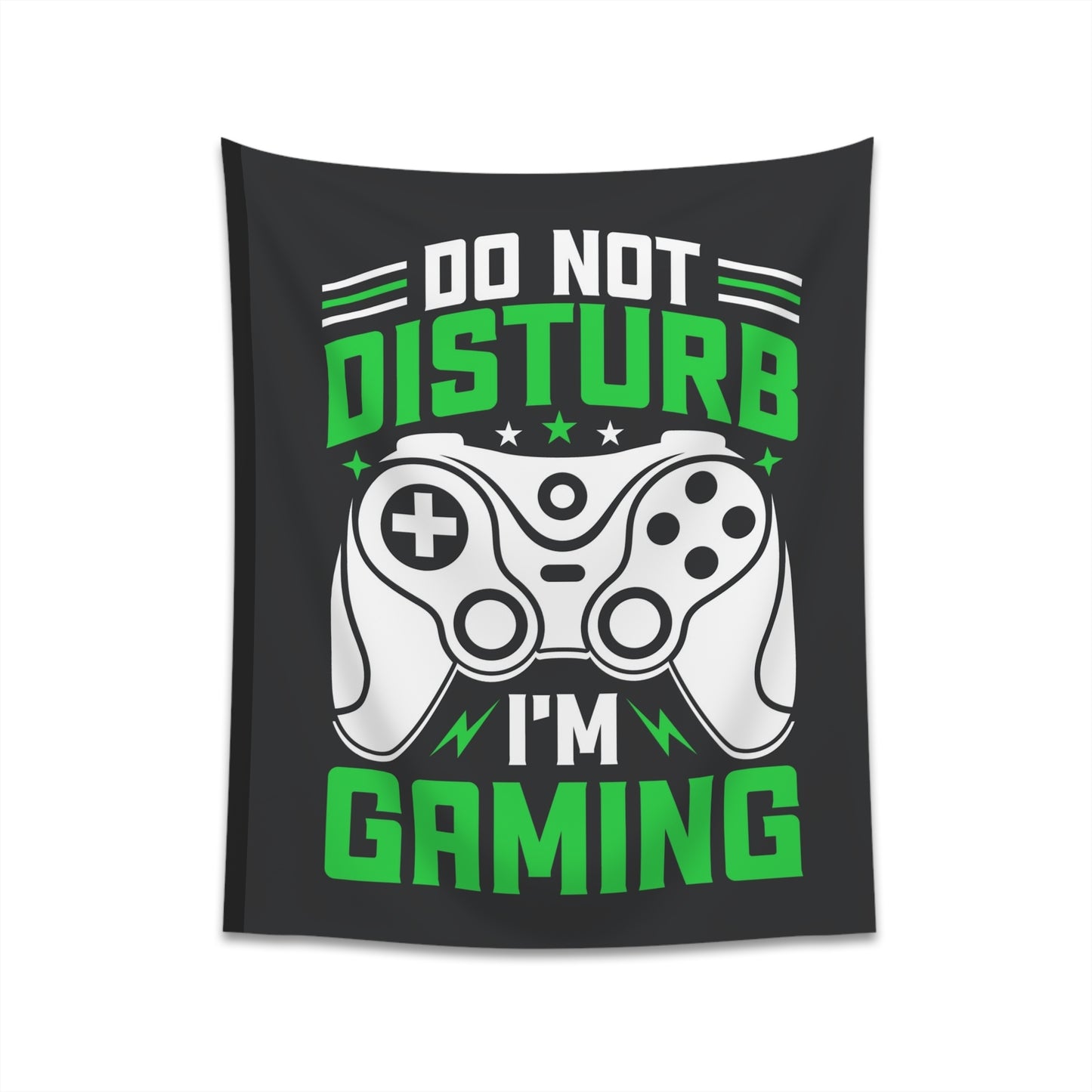 Do not disturb I’m gaming Printed Wall Tapestry