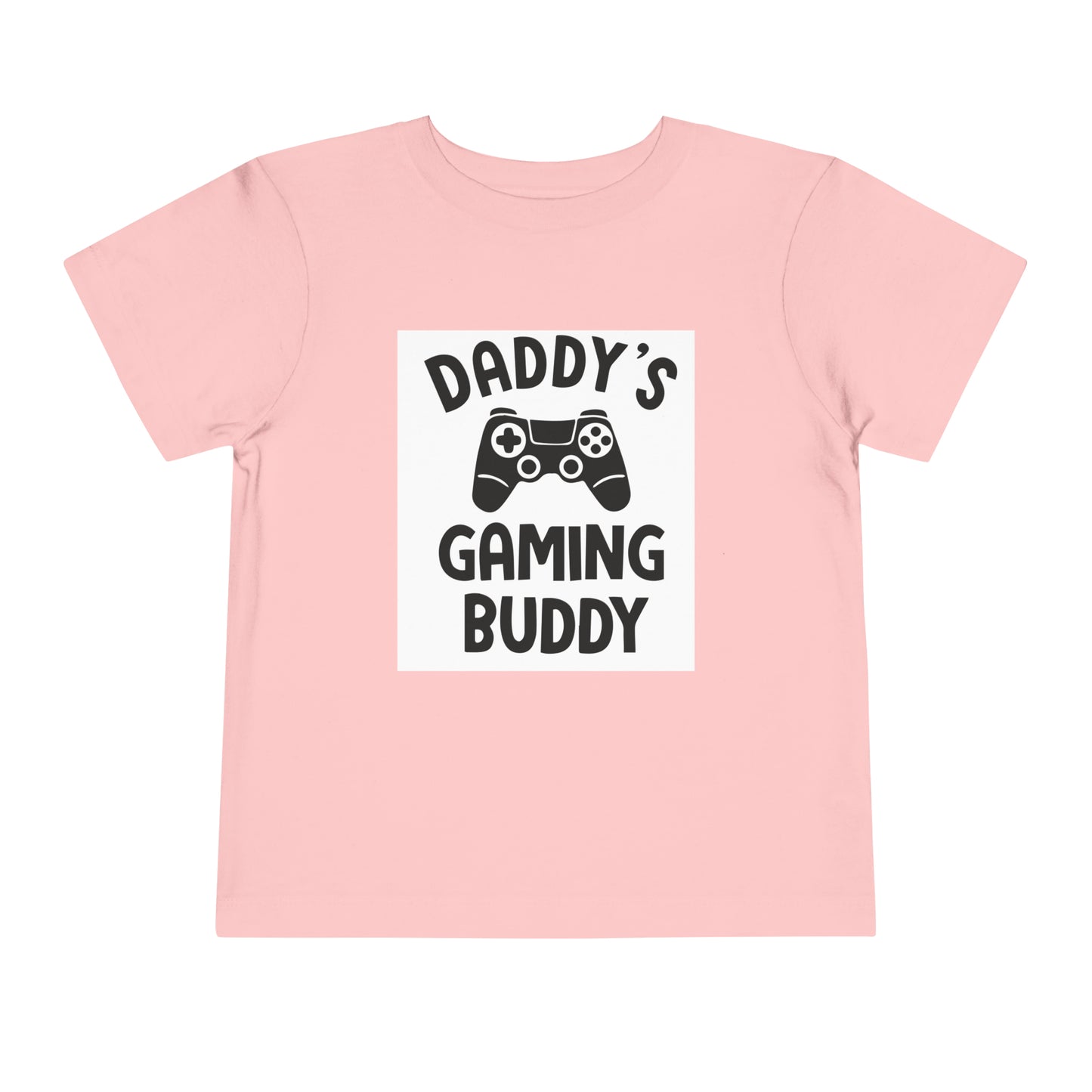 Daddy’s Gaming Buddy Toddler Short Sleeve Tee