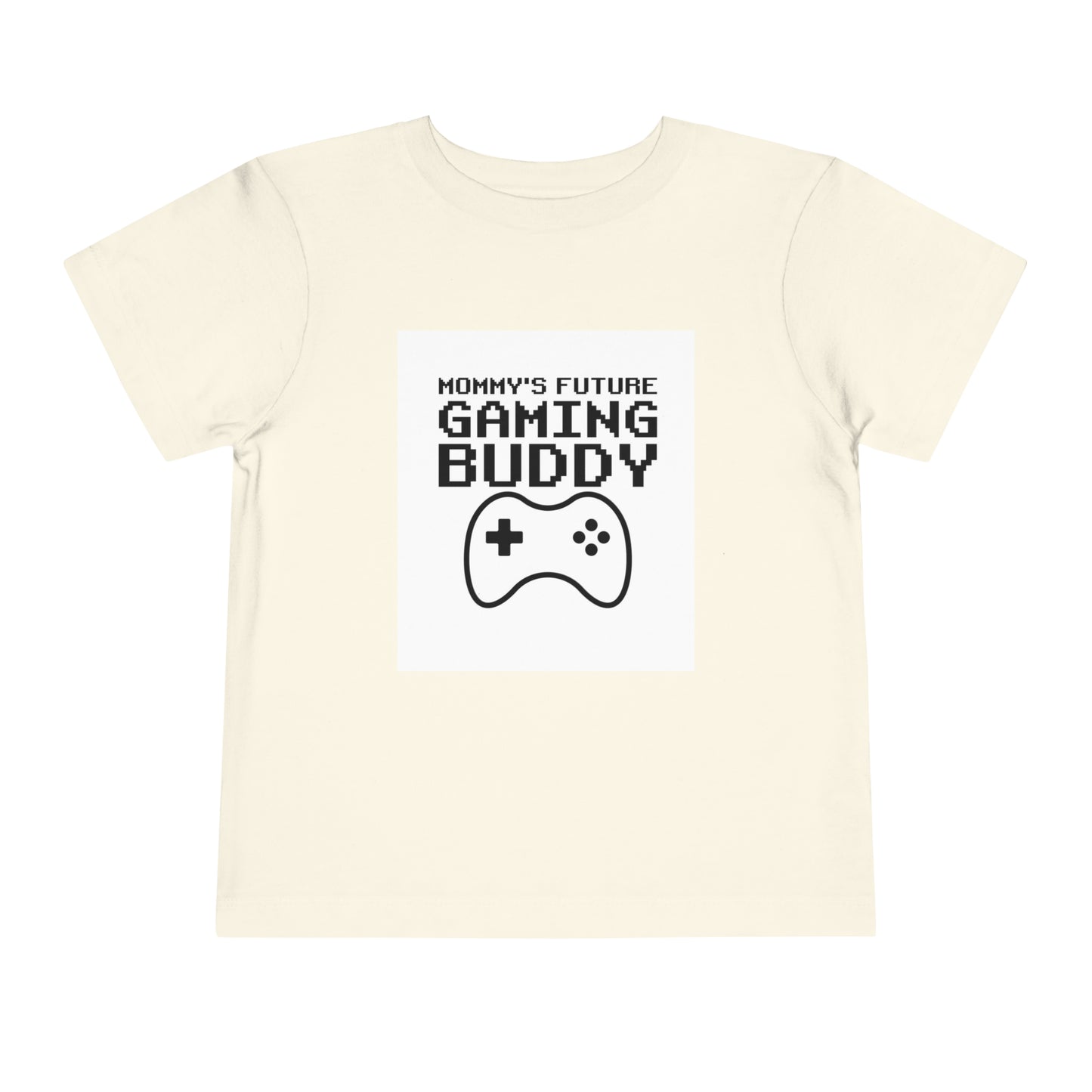 Mommy’s Future Gaming Buddy Toddler Short Sleeve Tee