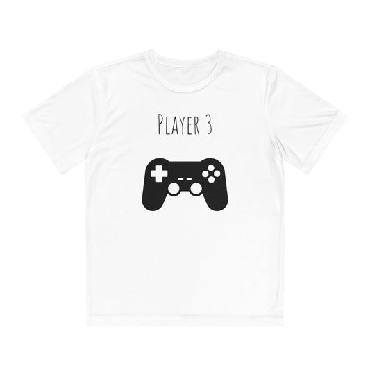 Player 3 Youth Competitor Tee