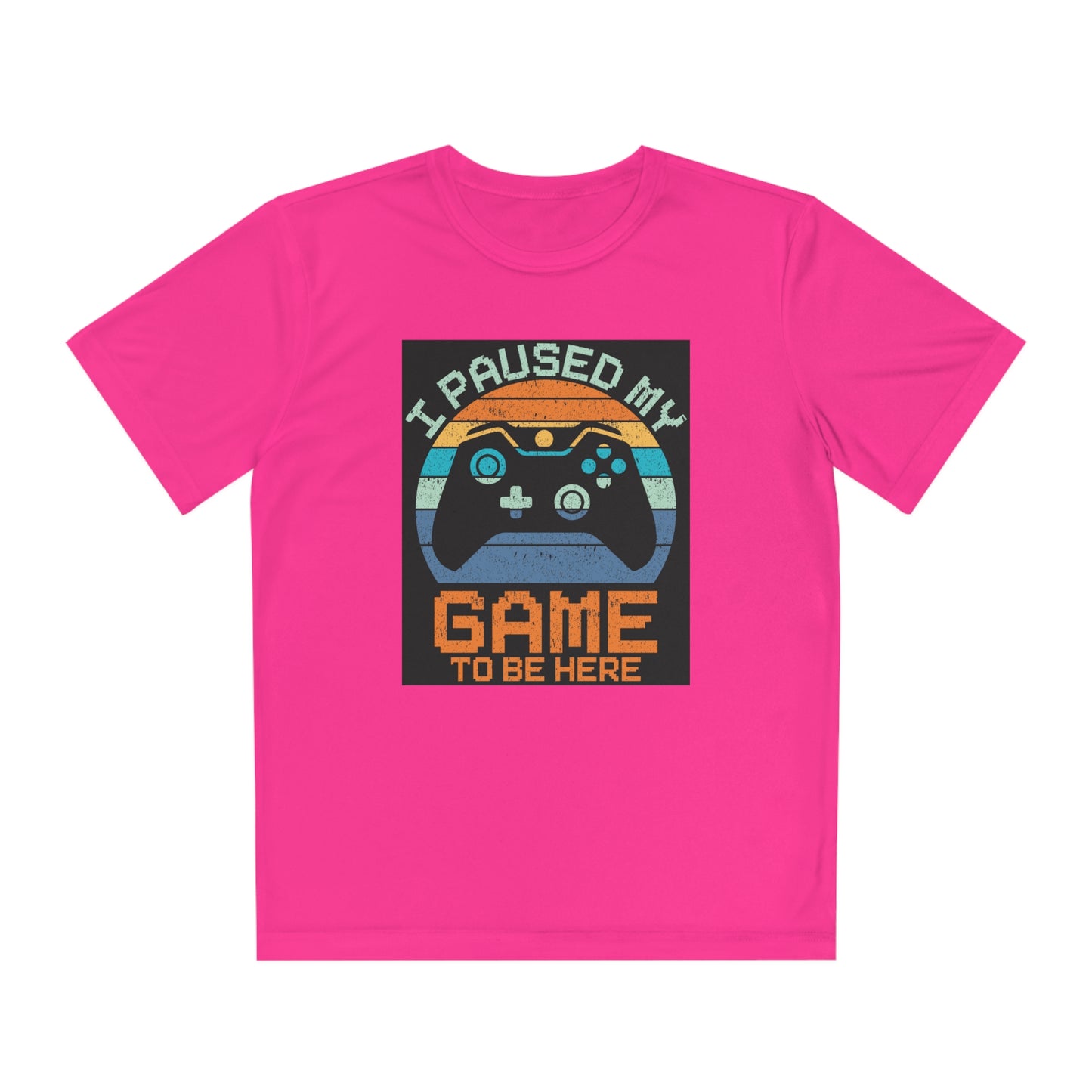 I paused my game to be here Youth Competitor Tee