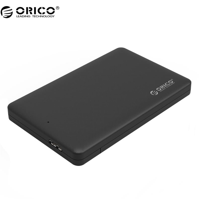 ORICO HDD Enclosure Sata to USB 3.0 HDD Case Tool Free for 7mm/9.5mm 2.5 inch HDD SSD Up to 2TB Hard Disk Box External HDD Case