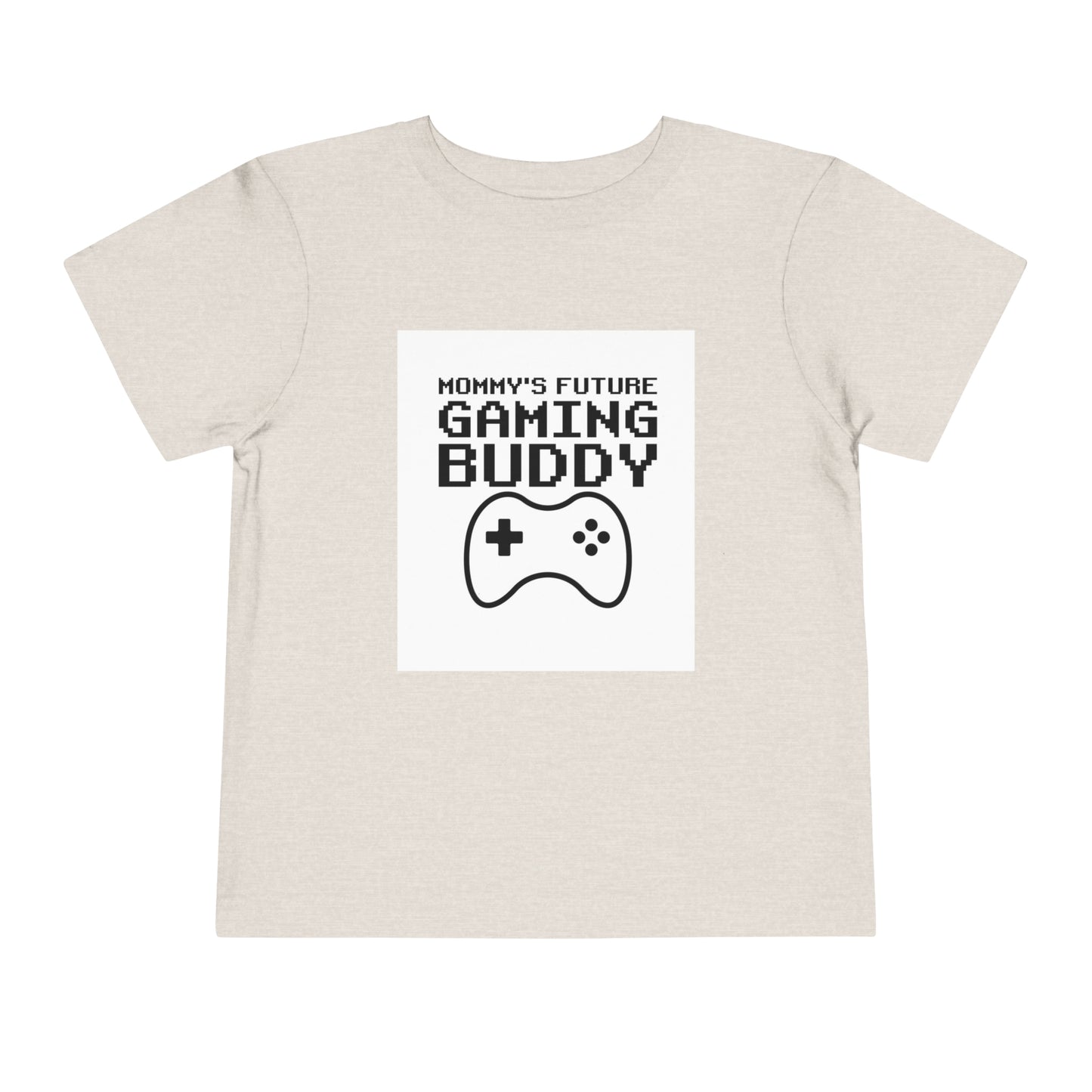 Mommy’s Future Gaming Buddy Toddler Short Sleeve Tee