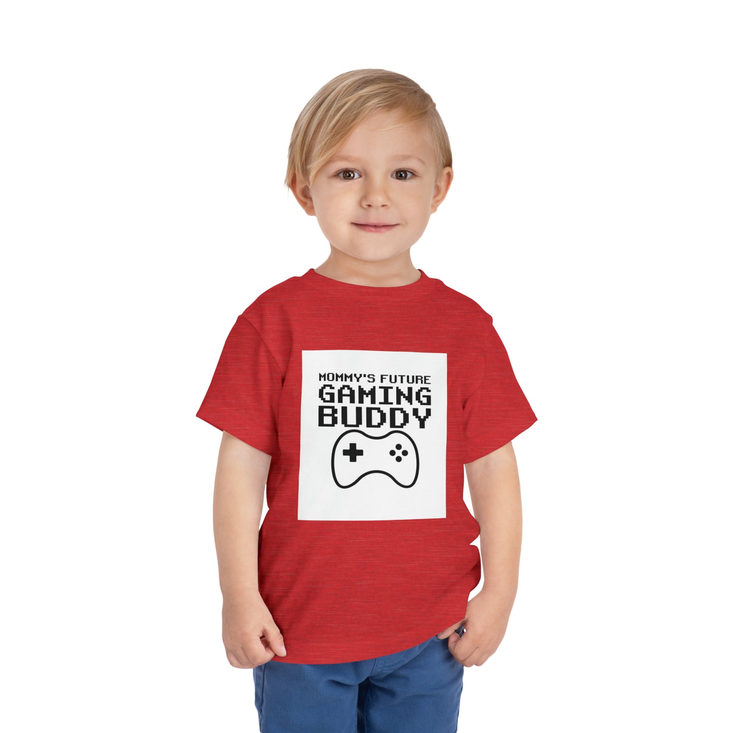 Mommy’s Future Gaming Buddy Toddler Short Sleeve Tee