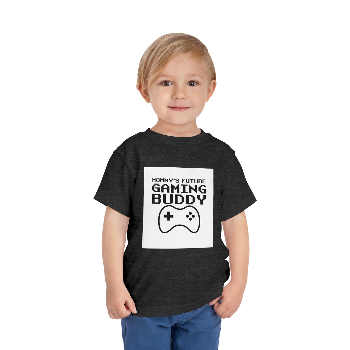 Mommy’s Future Gaming Buddy Toddler Short Sleeve Tee