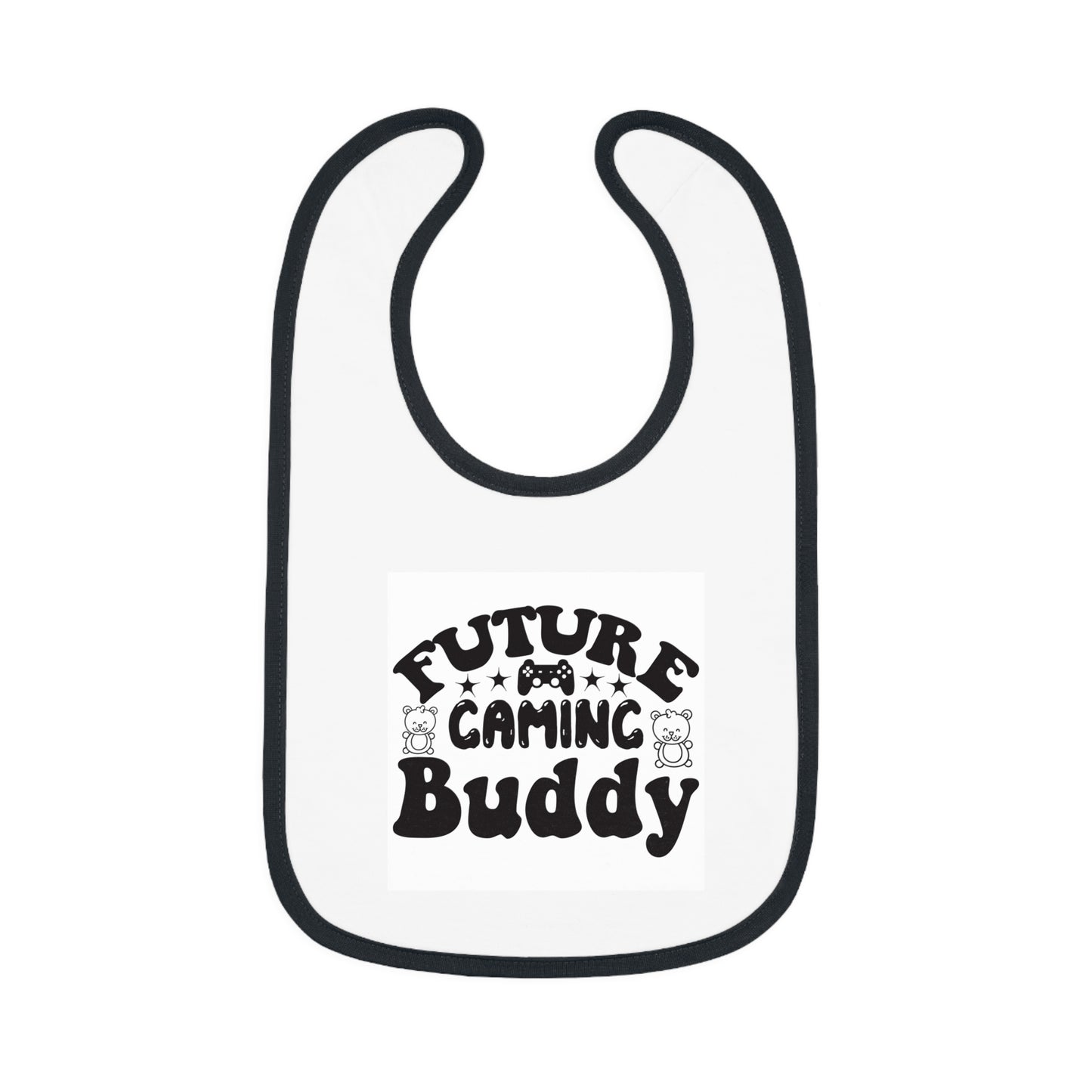 Future Gaming Buddy Baby Contrast Trim Jersey Bib