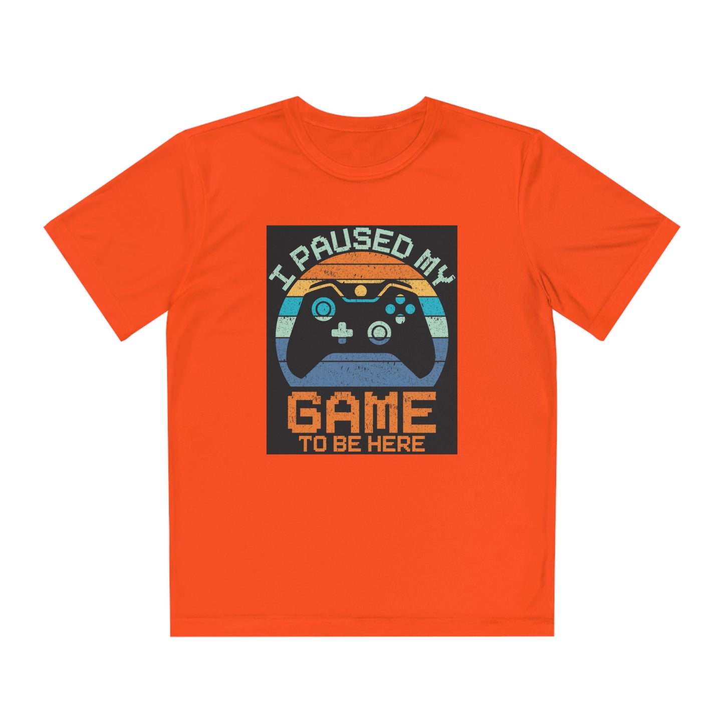 I paused my game to be here Youth Competitor Tee