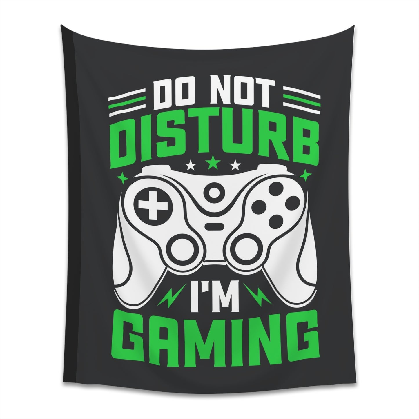 Do not disturb I’m gaming Printed Wall Tapestry