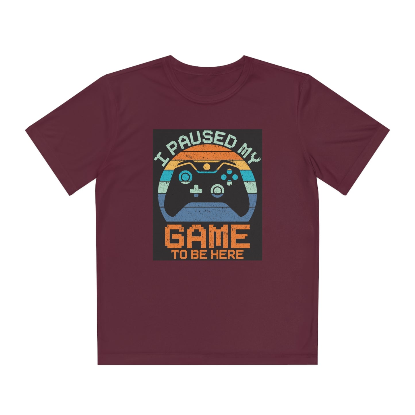 I paused my game to be here Youth Competitor Tee